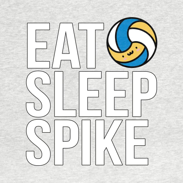 Eat Sleep Spike by axfgraphics